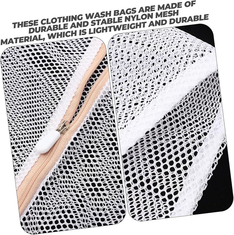 Zerodeko 3 حقيبة غسيل من النايلون الشبكي للغسالة ملابس ملابس داخلية جوارب - Image 5